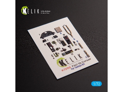 F4u-1a Corsair - Interior 3d Decals For Tamiya Kit - zdjęcie 2