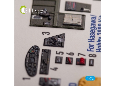 Tbm-3e - Interior 3d Decals For Hobby 2000/Hasegawa Kit - zdjęcie 1