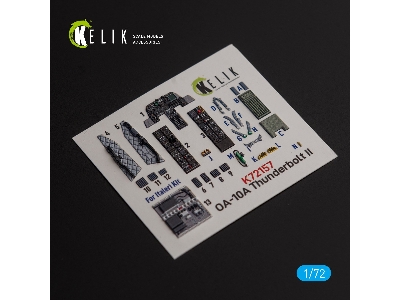 Oa-10a 'thunderbolt' - Interior 3d Decals For Italeri Kit - zdjęcie 1