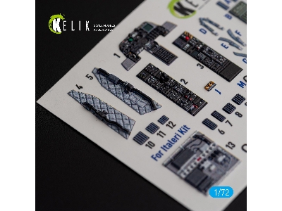 Oa-10a 'thunderbolt' - Interior 3d Decals For Italeri Kit - zdjęcie 3