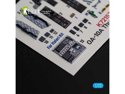 Oa-10a 'thunderbolt' - Interior 3d Decals For Italeri Kit - zdjęcie 4