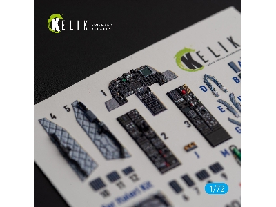 Oa-10a 'thunderbolt' - Interior 3d Decals For Italeri Kit - zdjęcie 7