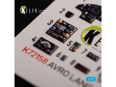 Avro Lancaster B.Iii - Interior 3d Decals For Airfix Kit - zdjęcie 3