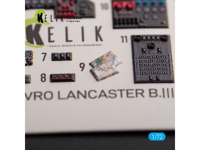 Avro Lancaster B.Iii - Interior 3d Decals For Airfix Kit - zdjęcie 4