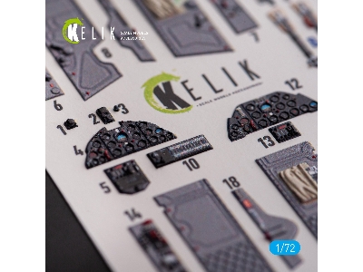 L-29 Delfin - Interior 3d Decals For Amk Kit - zdjęcie 1
