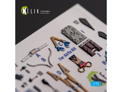 F.2a Lighting - Interior 3d Decals For Airfix Kit - zdjęcie 5