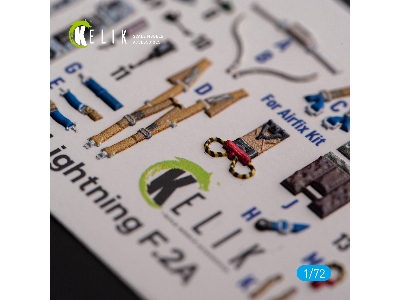 F.2a Lighting - Interior 3d Decals For Airfix Kit - zdjęcie 7