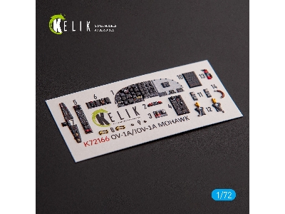 Ov-1a/Jov-1a Mohawk - Interior 3d Decals For Clearprop Kit - zdjęcie 2
