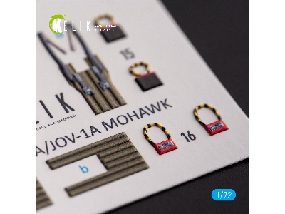 Ov-1a/Jov-1a Mohawk - Interior 3d Decals For Clearprop Kit - zdjęcie 4