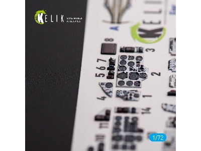 Su-17m4p/22m4 - Interior 3d Decals For Modelsvit Kit - zdjęcie 3