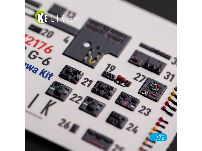 Ju88 G-6 - Interior 3d Decals For Hasegawa Kit - zdjęcie 4