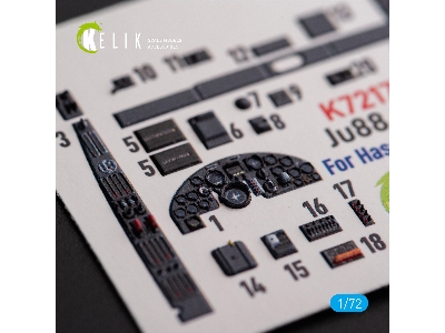 Ju88 G-6 - Interior 3d Decals For Hasegawa Kit - zdjęcie 5