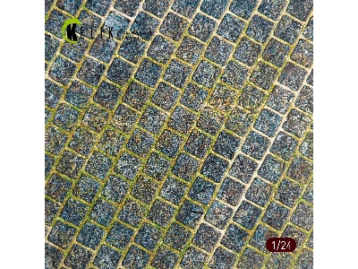 Cobblestone Road 1910s-1930s Base - Acrylic 3mm (280mm X 180mm) (170g) (210g) - zdjęcie 2