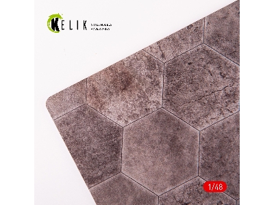 Soviet Hexagonal Plates 1930-1960 (Runways Up To 1000m, Taxiways, Parkings - 1) - Acrylic 3mm (410mm X 270mm) (410g) - zdjęcie 