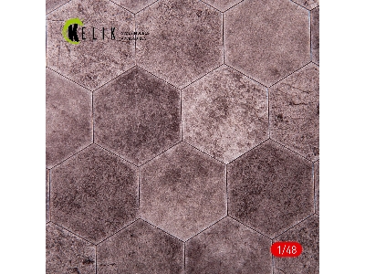 Soviet Hexagonal Plates 1930-1960 (Runways Up To 1000m, Taxiways, Parkings - 1) - Acrylic 3mm (410mm X 270mm) (410g) - zdjęcie 