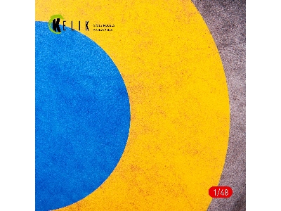 Ukraine Roundel 'glory To Defenders' - Acrylic 3mm (240mm X 240mm) (190g) - zdjęcie 2