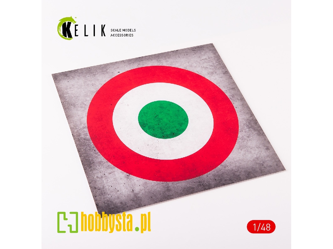 Italy Roundel - Acrylic 3mm (240mm X 240mm) (190g) - zdjęcie 1 Italy Roundel - Acrylic 3mm (240mm X 240mm) (190g) - zdjęcie 1