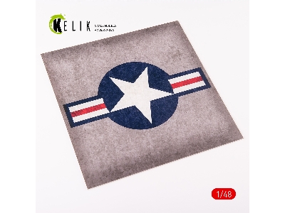 Us Roundel - Acrylic 3mm (240mm X 240mm) (190g) - zdjęcie 1