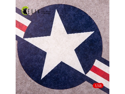 Us Roundel - Acrylic 3mm (240mm X 240mm) (190g) - zdjęcie 2