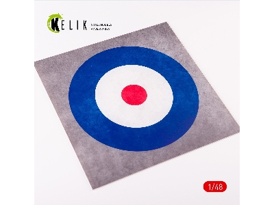 United Kingdom Roundel - Acrylic 3mm (240mm X 240mm) (190g) - zdjęcie 1