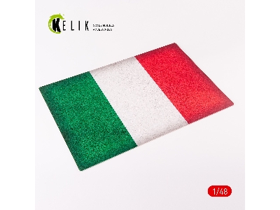Italy Flag - Acrylic 3mm (410mm X 270mm) (410g) - zdjęcie 1