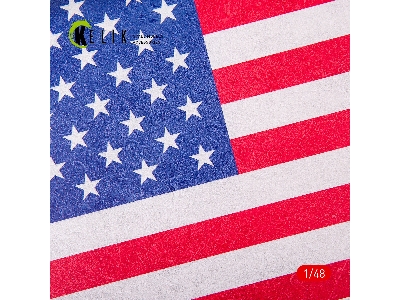 Usa Flag - Acrylic 3mm (410mm X 270mm) (410g) - zdjęcie 3