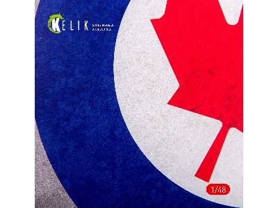 Canada Roundel - Acrylic 3mm (240x240mm) (190g) - zdjęcie 4