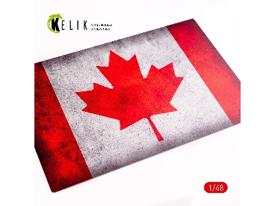Canada Flag - Base - Acrylic 3mm (410x270mm) (410g) - zdjęcie 2