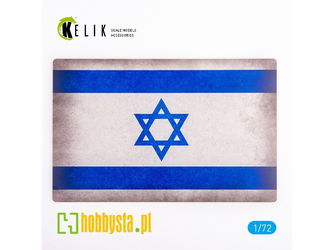 Israel Flag - Base - Acrylic 3 Mm (280x180mm) (170g) - zdjęcie 1 Israel Flag - Base - Acrylic 3 Mm (280x180mm) (170g) - zdjęcie 1