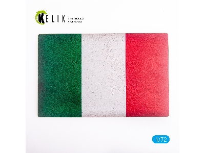 Italy Flag - Base - Acrylic 3mm (280x180mm) (170g) - zdjęcie 1