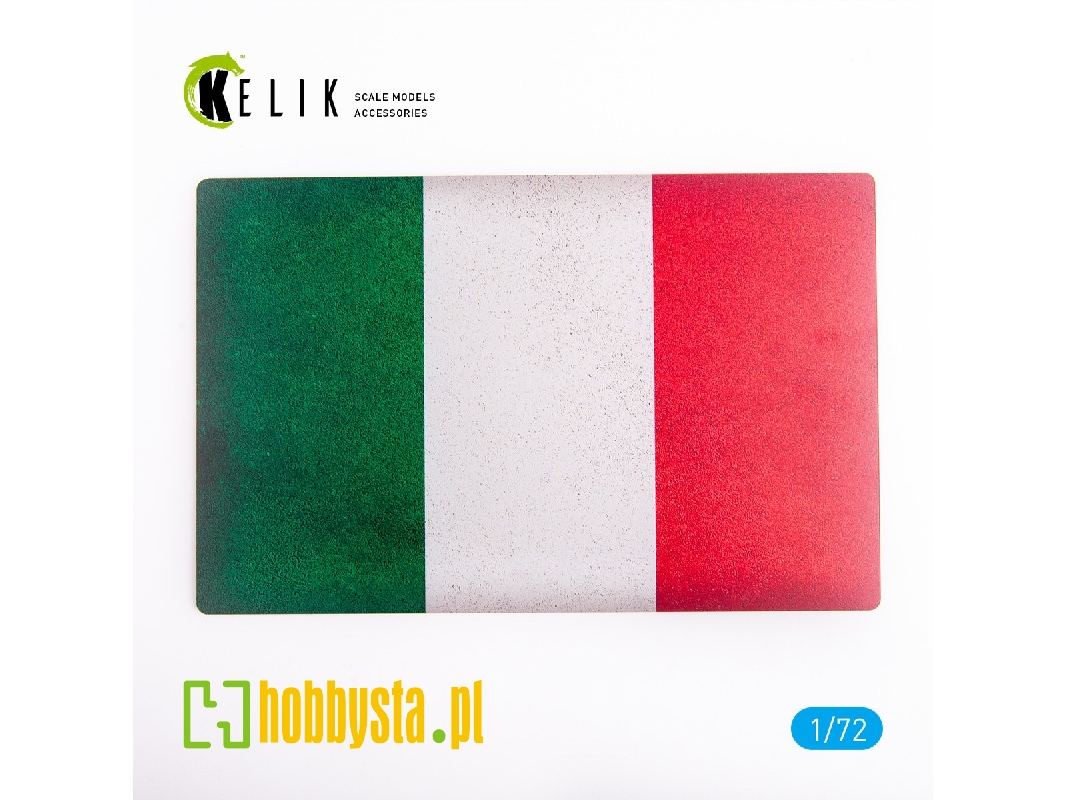Italy Flag - Base - Acrylic 3mm (280x180mm) (170g) - zdjęcie 1 Italy Flag - Base - Acrylic 3mm (280x180mm) (170g) - zdjęcie 1