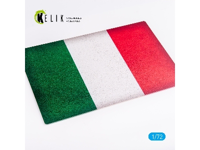 Italy Flag - Base - Acrylic 3mm (280x180mm) (170g) - zdjęcie 2