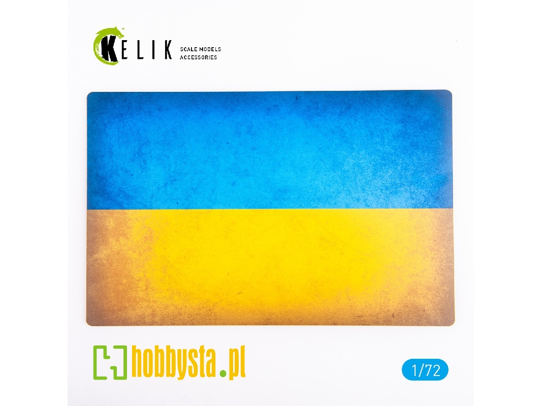 Ukraine Flag - Base - Acrylic 3mm (280x180mm) (170g) - zdjęcie 1 Ukraine Flag - Base - Acrylic 3mm (280x180mm) (170g) - zdjęcie 1