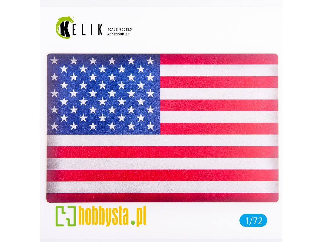 Usa Flag - Base - Acrylic 3mm (280x180mm) (170g) - zdjęcie 1 Usa Flag - Base - Acrylic 3mm (280x180mm) (170g) - zdjęcie 1