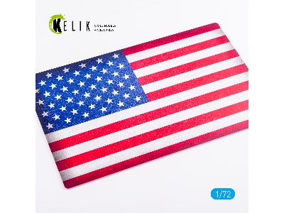 Usa Flag - Base - Acrylic 3mm (280x180mm) (170g) - zdjęcie 2
