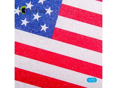Usa Flag - Base - Acrylic 3mm (280x180mm) (170g) - zdjęcie 4