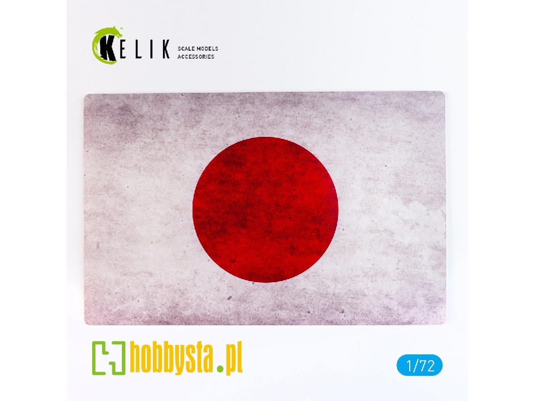 Japan Flag - Base - Acrylic 3mm (280x180mm) (170g) - zdjęcie 1 Japan Flag - Base - Acrylic 3mm (280x180mm) (170g) - zdjęcie 1