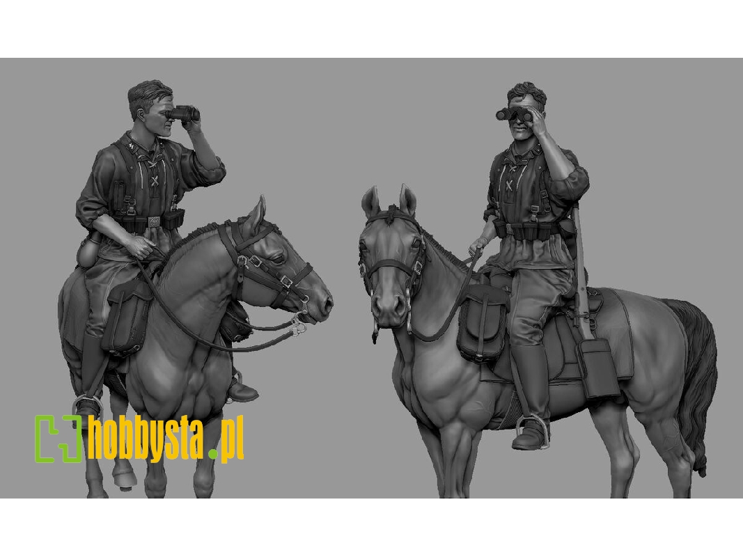 German Mounted Cavalryman (8th Waffen Ss Division 'florian Geyer') - zdjęcie 1 German Mounted Cavalryman (8th Waffen Ss Division 'florian Geyer') - zdjęcie 1