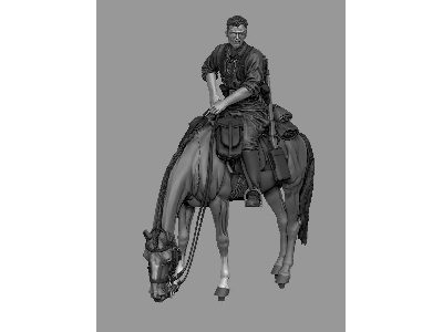 German Mounted Officer (8th Waffen Ss Division 'florian Geyer') - zdjęcie 3