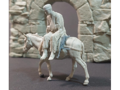 Wounded Fallschirmjager On A Donkey - zdjęcie 3