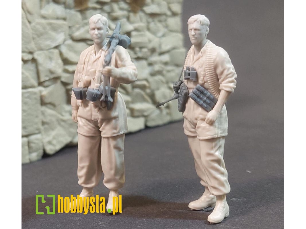 German Fallschirmjager Mg34 Team Set - zdjęcie 1 German Fallschirmjager Mg34 Team Set - zdjęcie 1