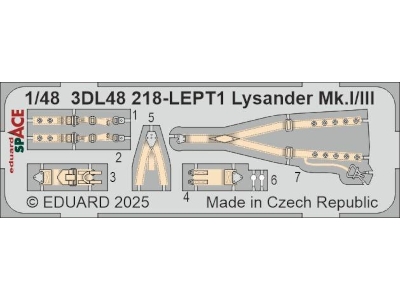 Lysander Mk. I/III SPACE 1/48 - AIRFIX - zdjęcie 4