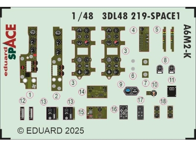 A6M2-K SPACE 1/48 - EDUARD - zdjęcie 3