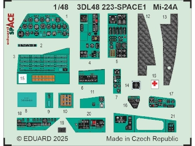 Mi-24A SPACE 1/48 - TRUMPETER - zdjęcie 3