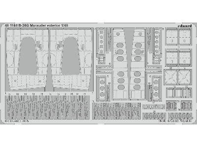 B-26G Marauder exterior 1/48 - ICM - zdjęcie 1