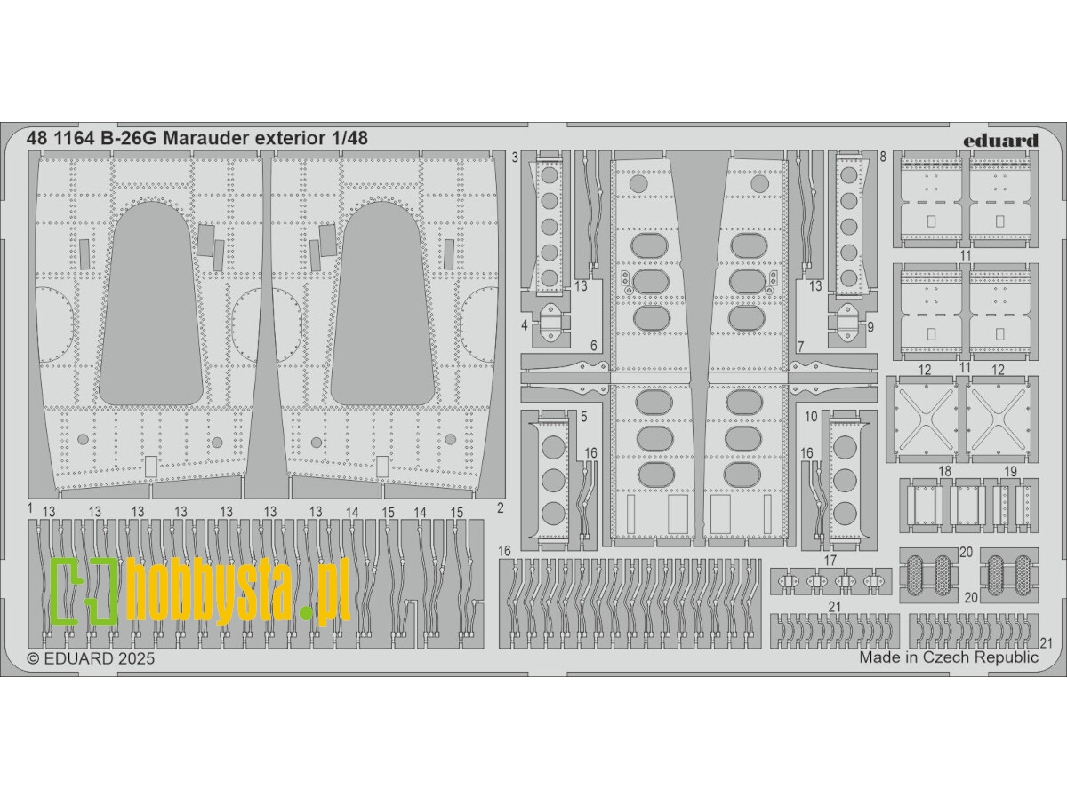 B-26G Marauder exterior 1/48 - ICM - zdjęcie 1 B-26G Marauder exterior 1/48 - ICM - zdjęcie 1