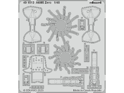 A6M5 Zero 1/48 - FINE MOLDS - zdjęcie 1