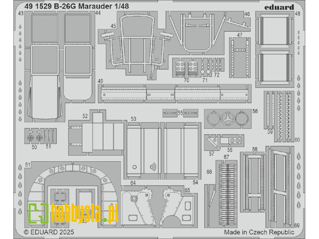 B-26G Marauder 1/48 - ICM - zdjęcie 1 B-26G Marauder 1/48 - ICM - zdjęcie 1