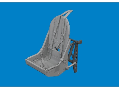 Spitfire Mk. VIII/ Mk. IX seat PRINT 1/24 - AIRFIX - zdjęcie 1