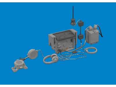 Sd. Kfz.  250 radio equipment PRINT 1/35 - TAKOM - zdjęcie 1